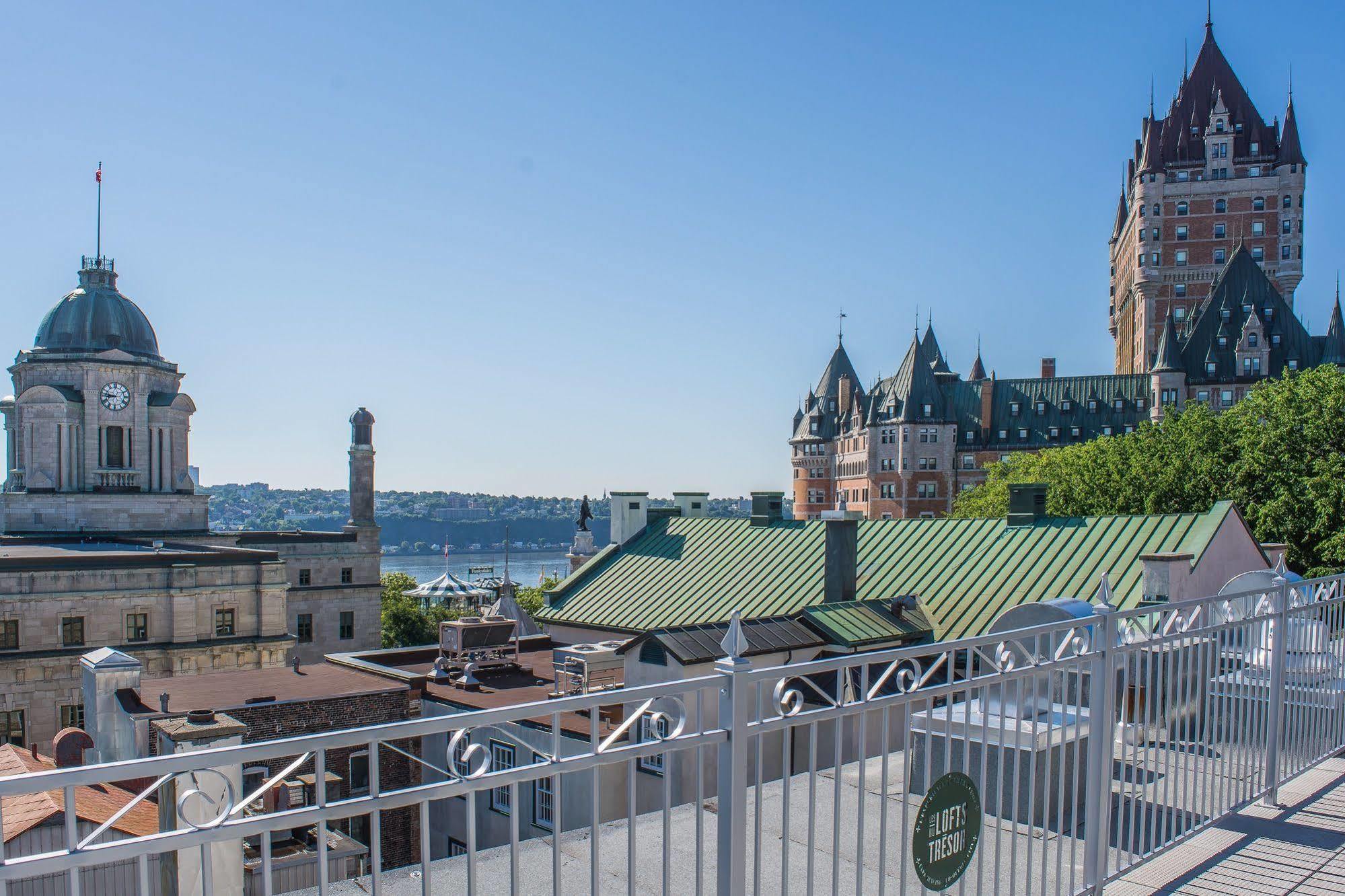 Les Lofts Du Tresor - Par Les Lofts Vieux-Quebec Leilighet Eksteriør bilde